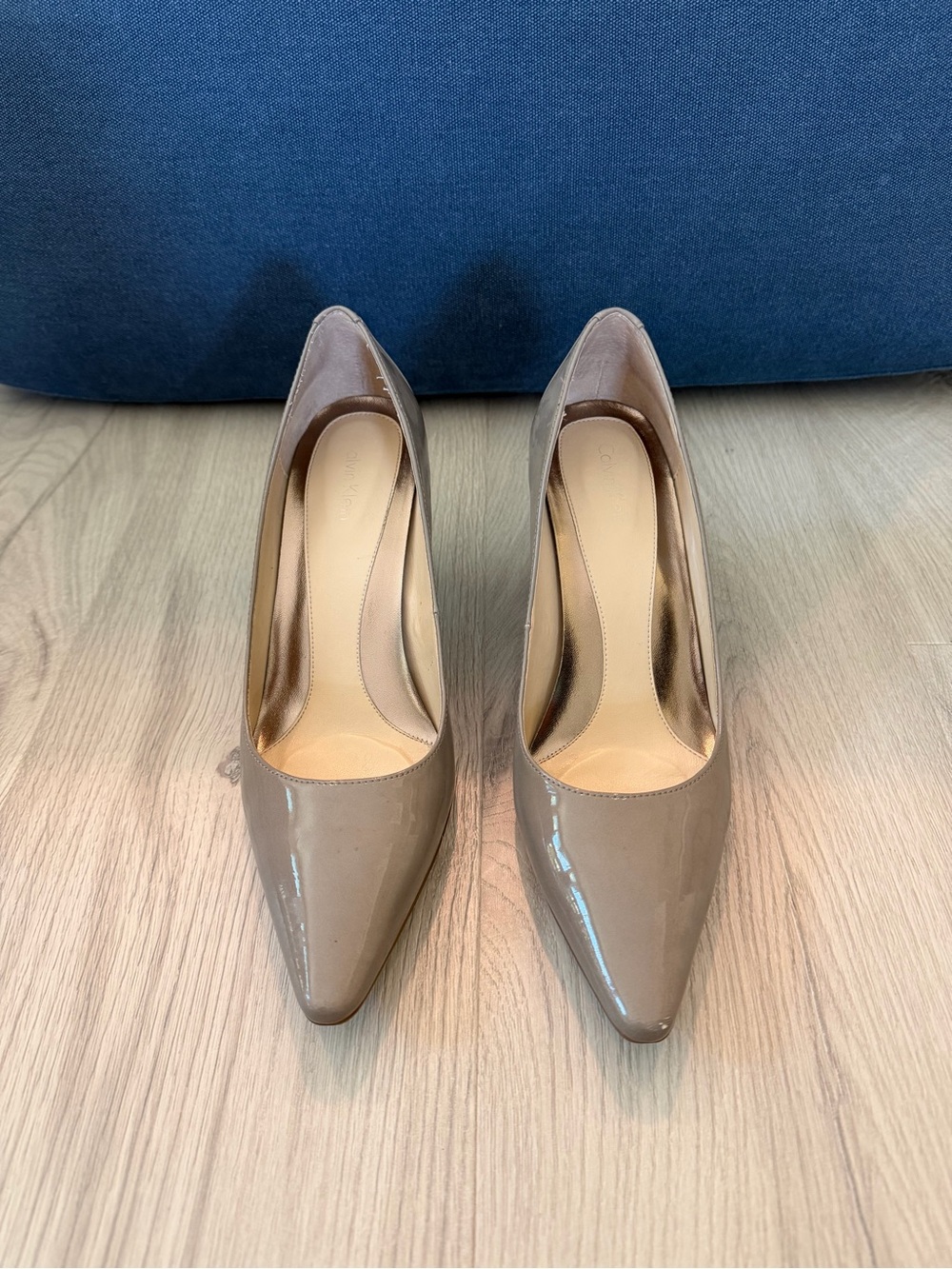 Calvin Klein Dolly Nude Heels Size 7